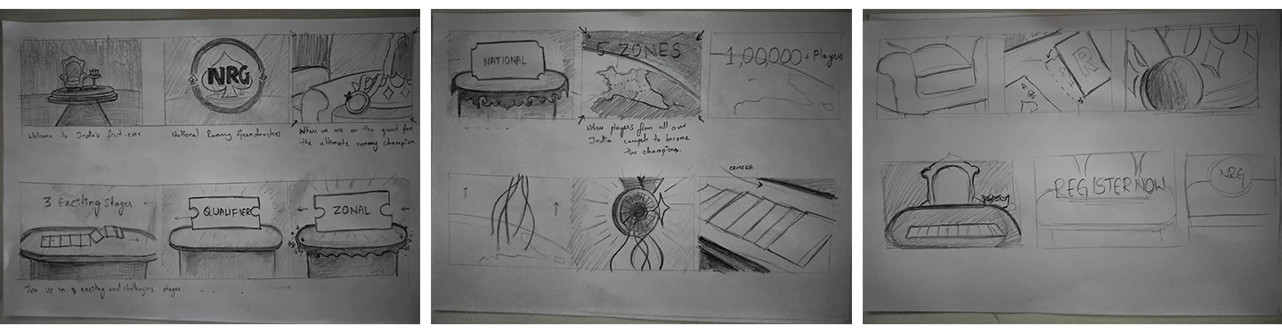 Making of — drawings