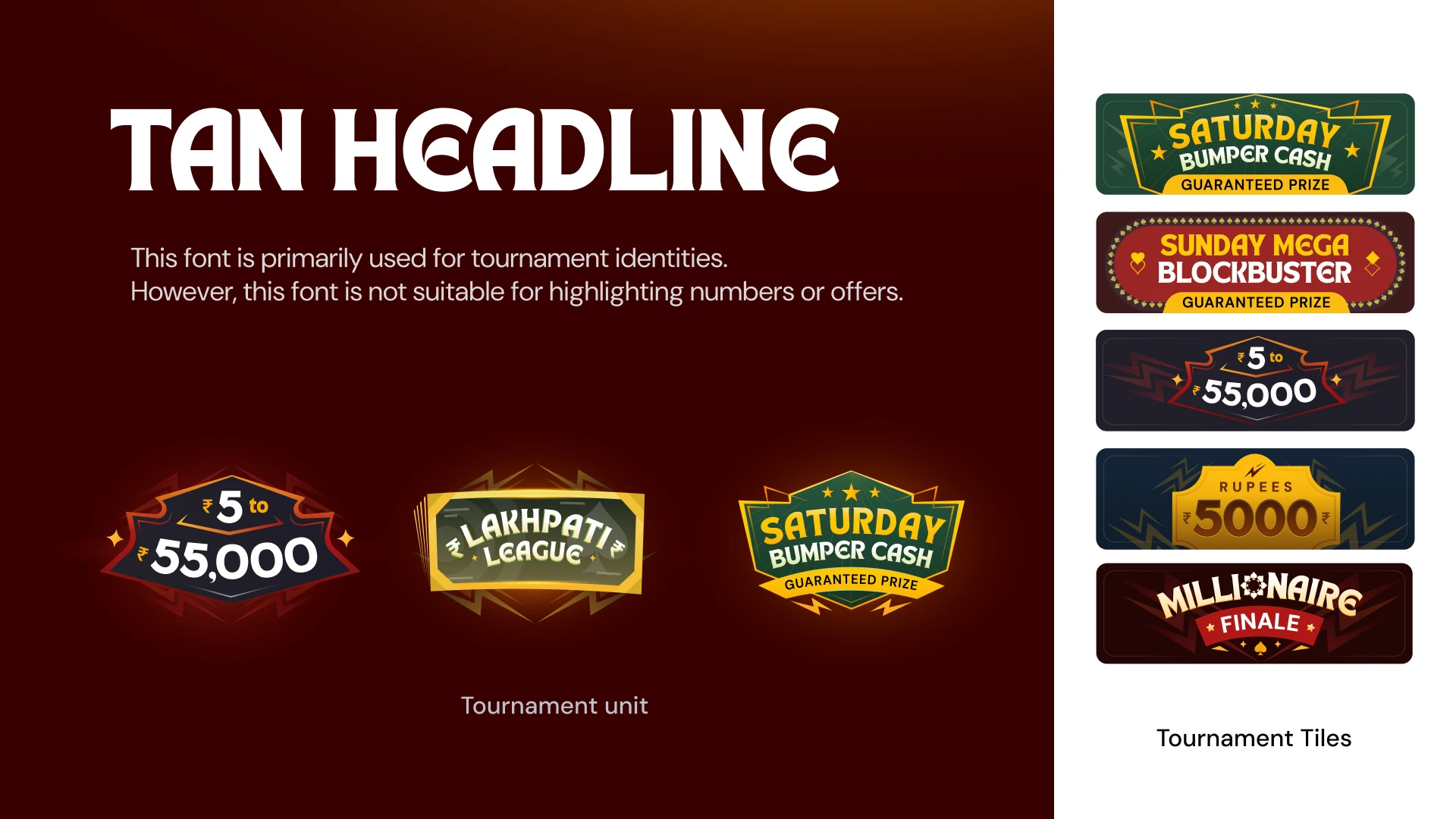 Tournaments