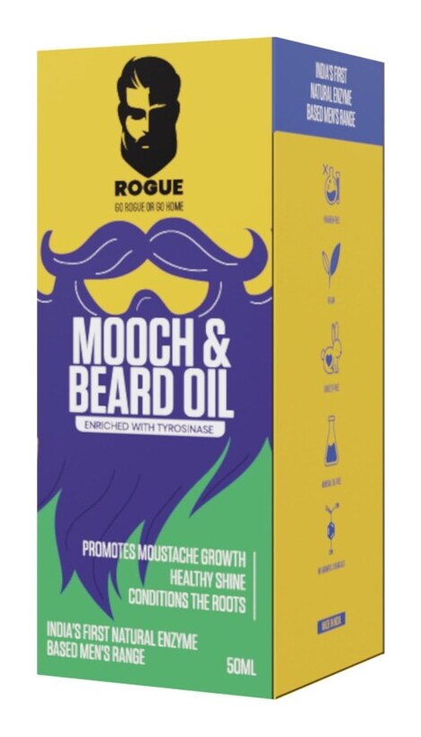 Rogue — Mooch & Beard Oil · Papain